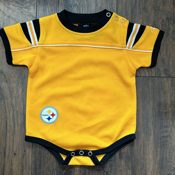 NFL TEAM APPAREL REEBOK KIDS STEELERS ONSIE - Picture 1 of 4